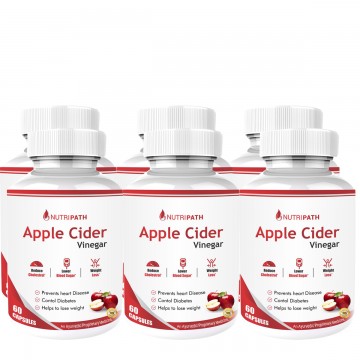 Nutripath Apple Cider Vinegar - 6 Bottle